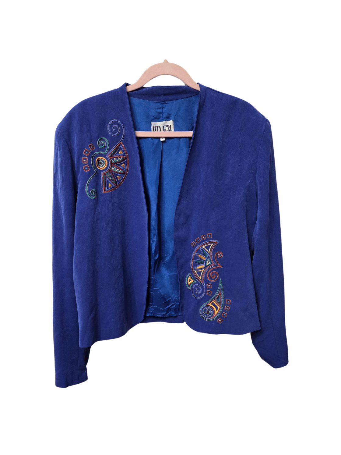 Image of City Girl Size XL Open Blazer