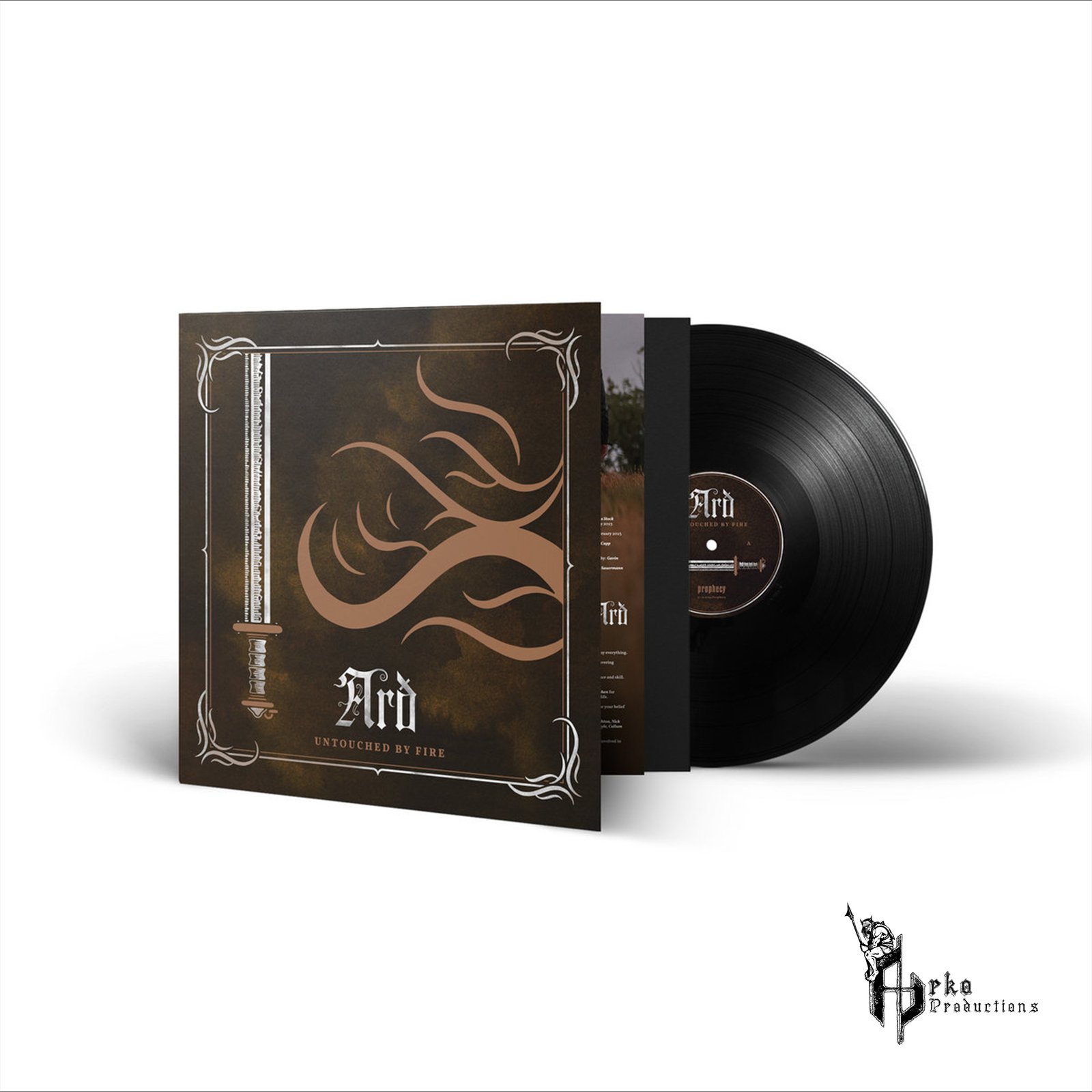 Arð - Untouched By Fire Vinyl Gatefold LP | Black | Orko Productions