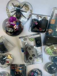 Image 3 of CUSTOM RESIN BOLO TIE