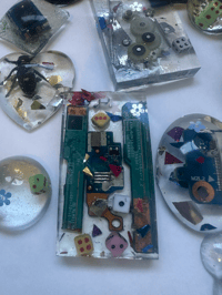 Image 5 of CUSTOM RESIN BOLO TIE