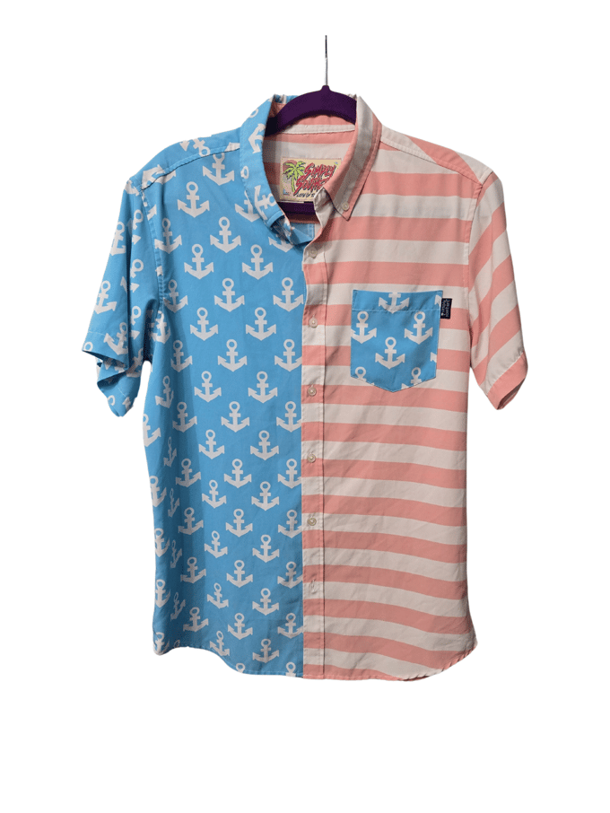 Image of Men's Size S  Sailor Button-Up