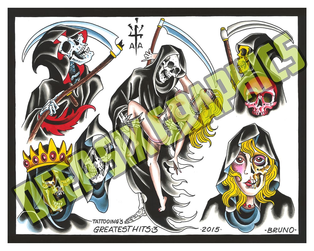 Image of Tattooing's Greatest Hits Reapers
