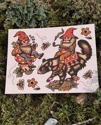 gnomes and skunk pals
