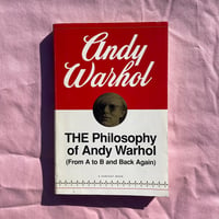 THE Philosophy of Andy Warhol