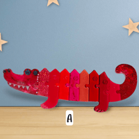 Image 1 of Alligator Epoxy Puzzles 🐊 
