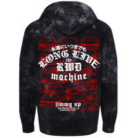 Image 1 of Long Live the RWD Machine Hoodie - Red *48 Hour Pre-Order*