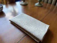 Image 3 of Hemp and Linen Overshot Heirloom Napkin