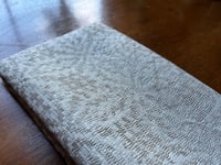 Image 4 of Hemp and Linen Overshot Heirloom Napkin