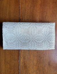 Image 5 of Hemp and Linen Overshot Heirloom Napkin
