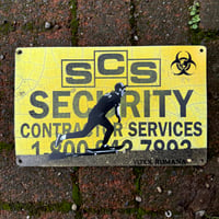 "SCS Security Sign"