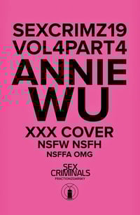 SEX CRIMINALS #19 NSFW variant (signed)