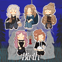 birth ARTMS stickers