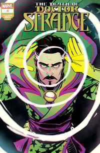 THE DEATH OF DOCTOR STRANGE #4 - Villain's Reign variant (signed)