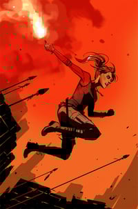 TOMB RAIDER #1 ComicsPro variant (signed)