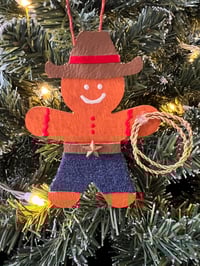 Image 3 of Gingerbread Cowboy ornament