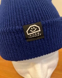 Image 3 of CJ TWO IN ONE BEANIE (BLUE)