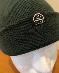 Image 3 of CJ TWO IN ONE BEANIE (DARK GREEN)