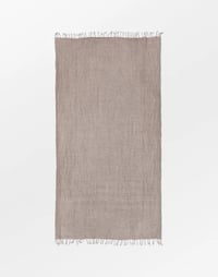 Image 2 of Solid Ilona Scarf - Sand Beige