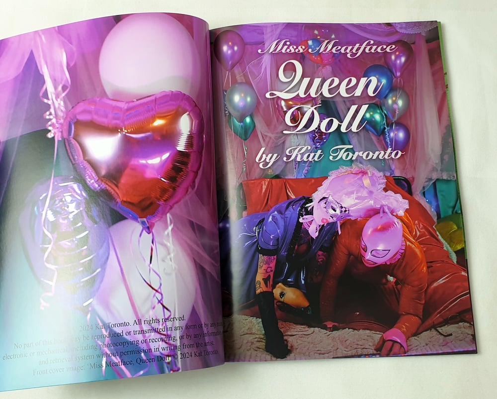 COMING DEC. 2ND - 'QUEEN DOLL' - NEW MISS MEATFACE PHOTO BOOK