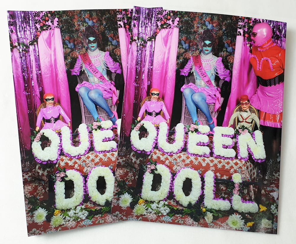 NEW! 'QUEEN DOLL' MISS MEATFACE SIGNED PHOTO BOOK