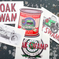 Image 1 of Oak Swamp Stickers