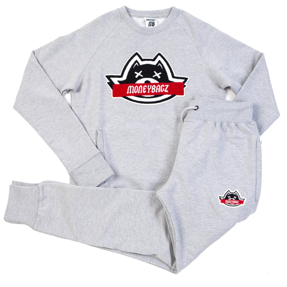 Image of Classic fat-cat tracksuit (grey)