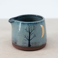 Image 2 of MADE TO ORDER Gold Moon and Tree Mini Pourer