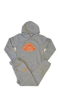 Image 1 of Orange chenille FatCat tracksuit 