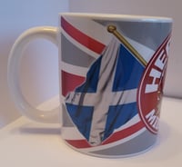 Image 3 of Hearts On Tour, Heart Of Midlothian , Football, Casuals, Ultras, Fully Wrapped Mug. Unofficial.