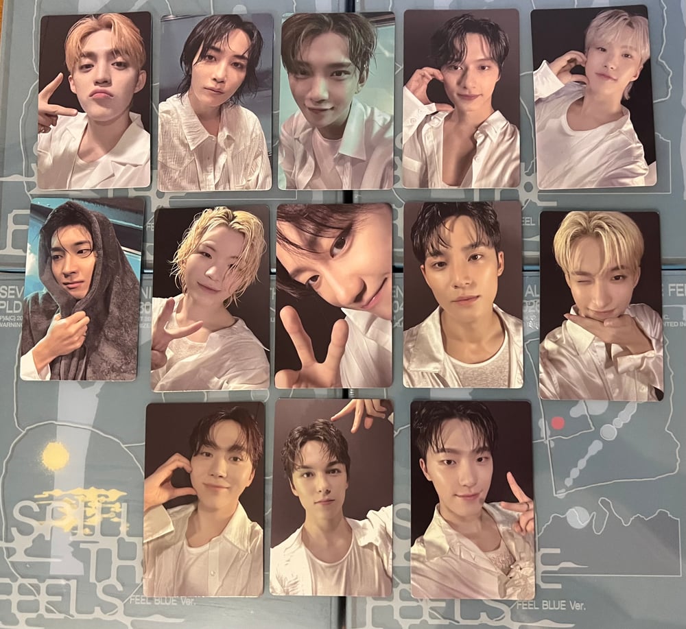 Image of Seventeen Spill The Feels Weverse Shop POB Photocard