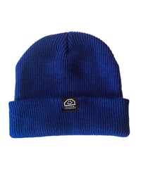 Image 1 of CJ TWO IN ONE BEANIE (BLUE)