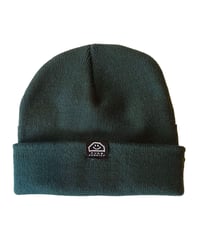 Image 1 of CJ TWO IN ONE BEANIE (DARK GREEN)