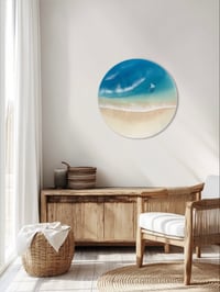 Image 1 of Voyage. epoxy resin painting, 60cm