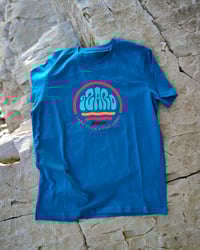 Image 1 of Unisex Blue T-Shirt ‘Ura Bizitza Da!’