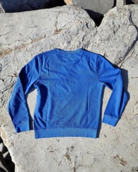Image 2 of Unisex Blue Sweatshirt ‘Osasuna Maitasuna Askatasuna’