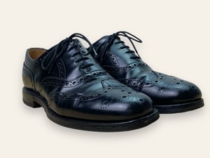 Image of Tay black bookbinder calf VINTAGE by Cheaney