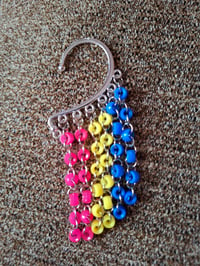 Image 16 of Rainbow and Pride Flags Bead Ear Wrap Cuff