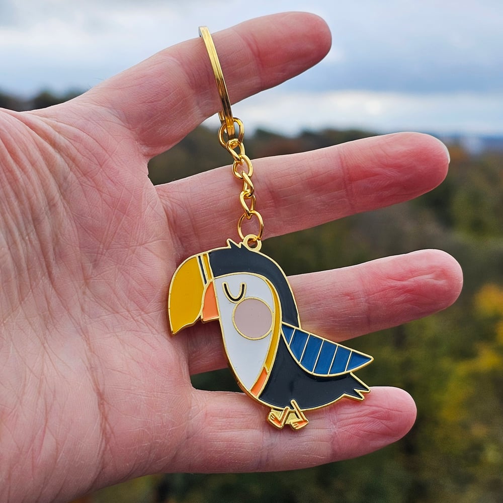 Image of Puffin <html> <br> </html> (Keyring)
