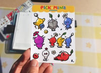 Image 1 of Pikmin Mini Sticker Sheet