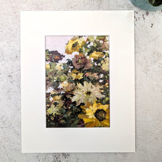 5x7 Floral Painting 11