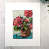 5x7 Floral Painting 12