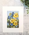 5x7 Floral Painting 18