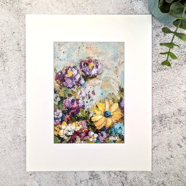 5x7 Floral Painting 19