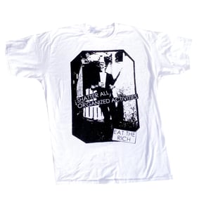 EAT THE RICH {white} T-Shirt (PREORDER)