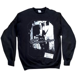 EAT THE RICH {black} sweatshirt (PREORDER)