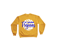 #343 St Joachim 5 VBall Fall 2024 - Gold Crewneck