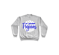 #342 St Joachim 5 VBall Fall 2024 - Heather Grey Crewneck