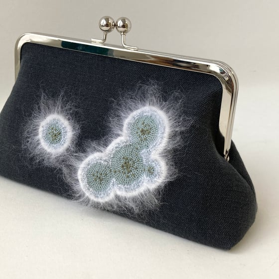 Image of Sample sale - linen purse with mould motifs