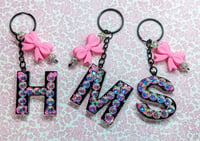 The BOUGIEST Letter Keychains