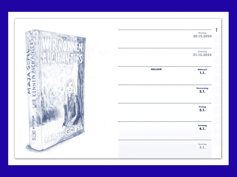 Image of KALENDER  Skizzenkalender 2025